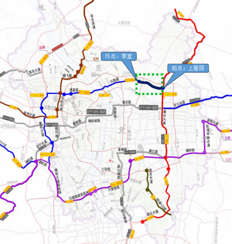 项目规划图。 长沙县交通运输局提供