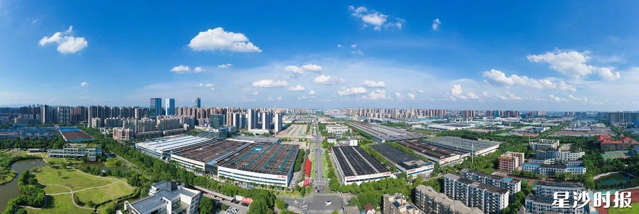 长沙经开区大景。舒展 摄