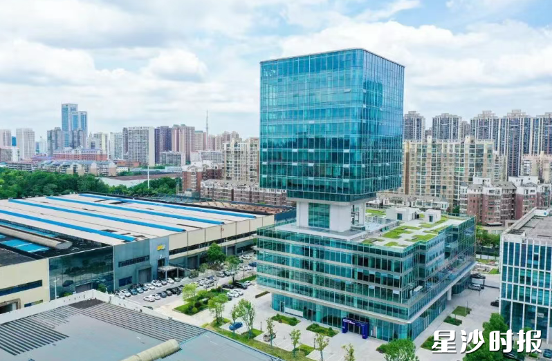 长沙经开区人工智能科创园。舒展 摄 长沙经开区人工智能科创园。舒展 摄