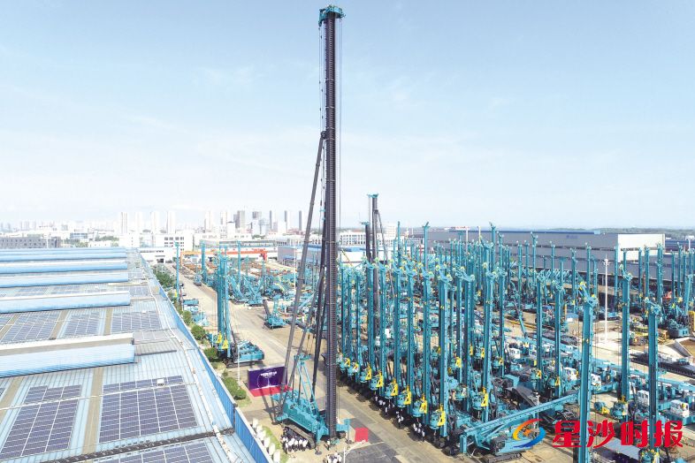 山河智能专注于高端装备制造,业务覆盖工程装备、特种装备和航空装备三大板块。资料图片