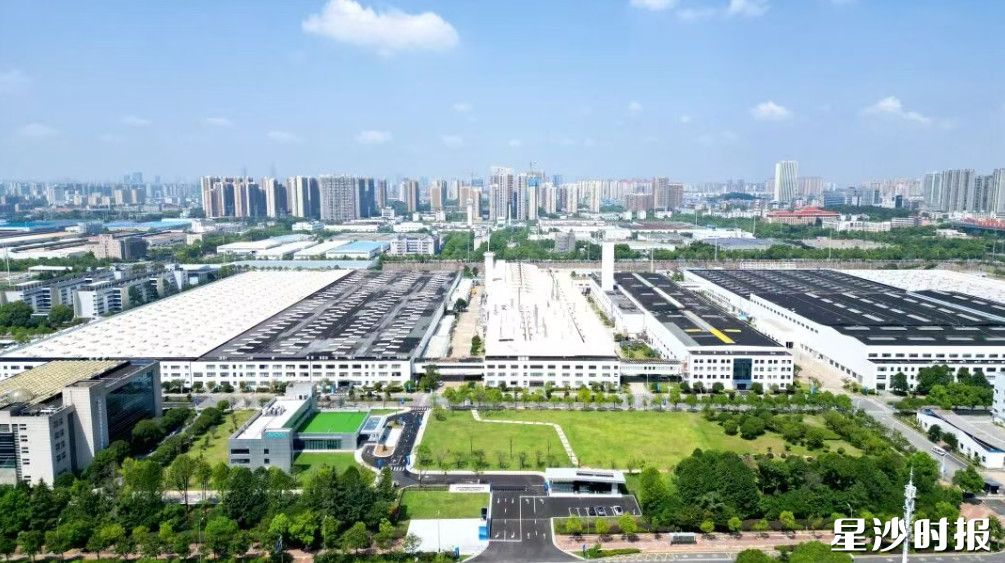 广汽埃安长沙工厂。资料图片 广汽埃安长沙工厂。资料图片