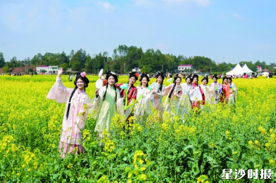 春日的长沙县，“颜值经济”强势崛起，为城市与乡村带来了新的活力与机遇。