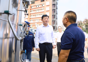 付旭明专题督导项目建设并检查国庆中秋节前安全生产工作