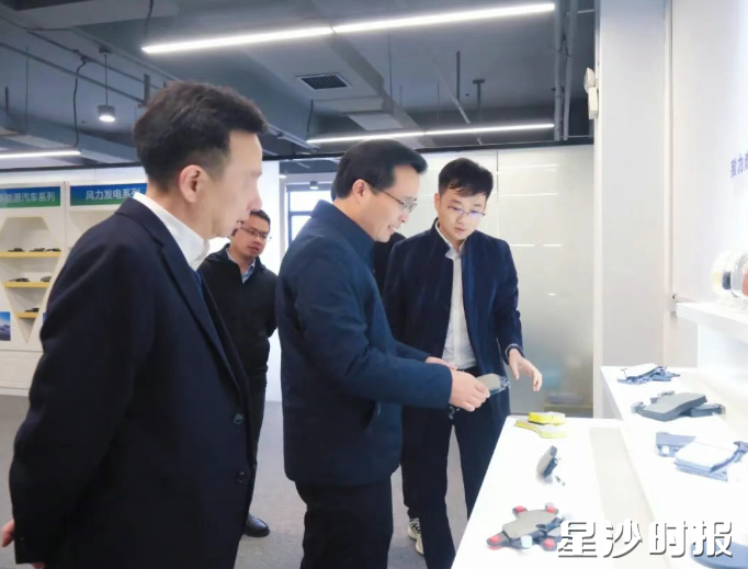 蒋红波调研九垚科技。
