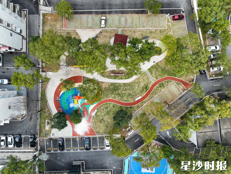 改造后的开元路片区。