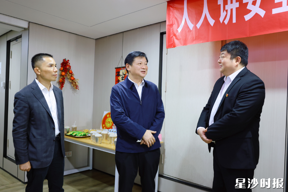 付旭明在海南航空长沙基地调研。均为曾诗怡 摄 付旭明在海南航空长沙基地调研。均为曾诗怡 摄
