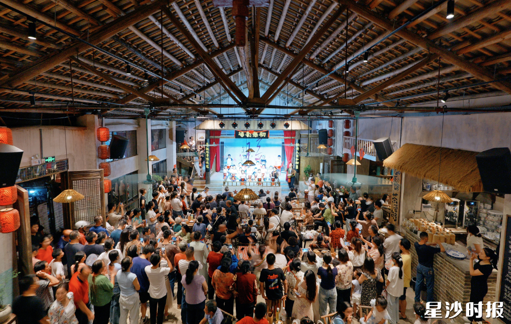 图为开慧镇初恋茶馆。章帝 摄