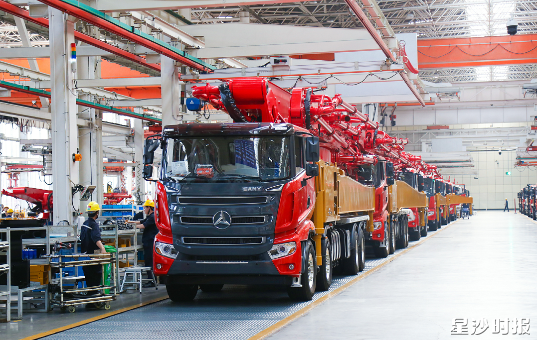 图为三一重工18号灯塔工厂。资料图片