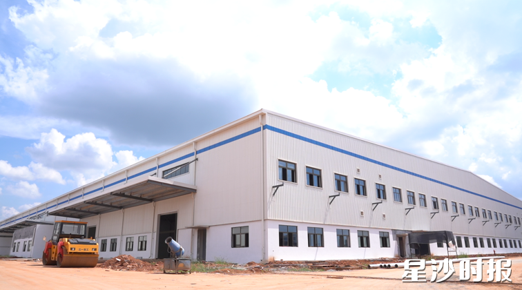 比亚迪新能源汽车零部件产业园项目。白天歌 摄