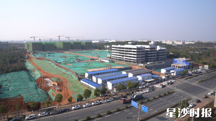 长沙万洋科技城项目。白天歌 摄