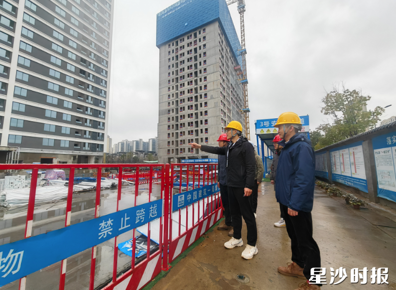 质安站在在建项目工地巡查情况。