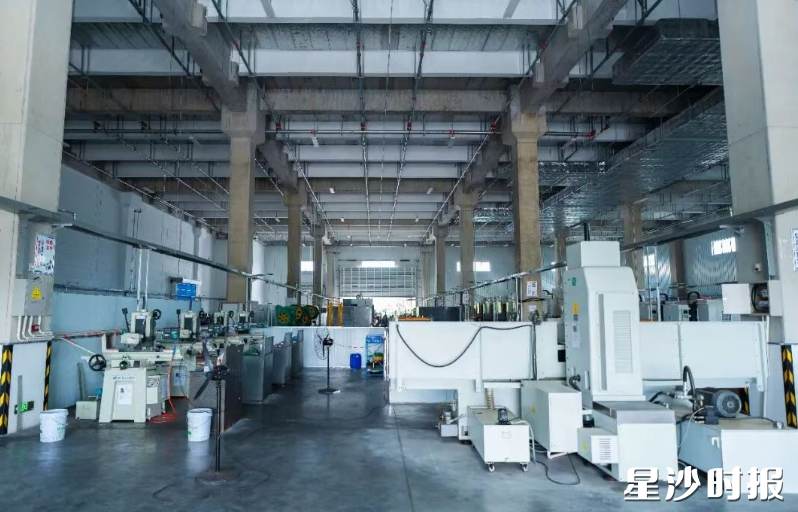 湖南雅圆精密制造有限公司工厂内部。资料图片