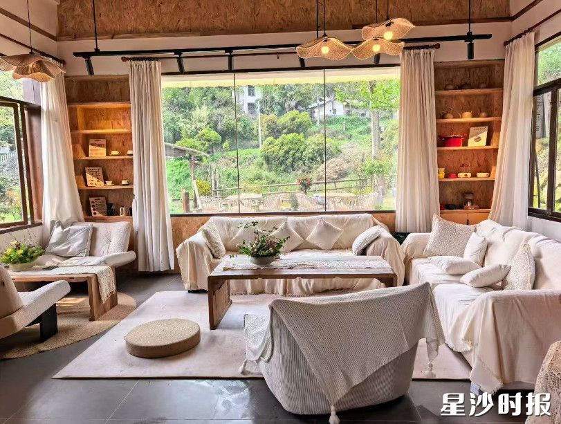 隐一茶咖店内。福临镇供图