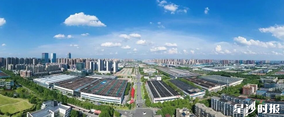 位于长沙经开区的三一科技城。舒展 摄 位于长沙经开区的三一科技城。舒展 摄