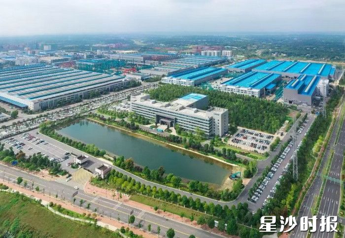 位于长沙经开区的山河智能装备股份有限公司。企业供图