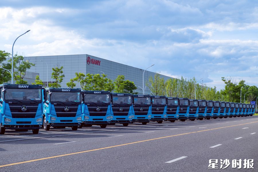 三一智联重卡产业园。