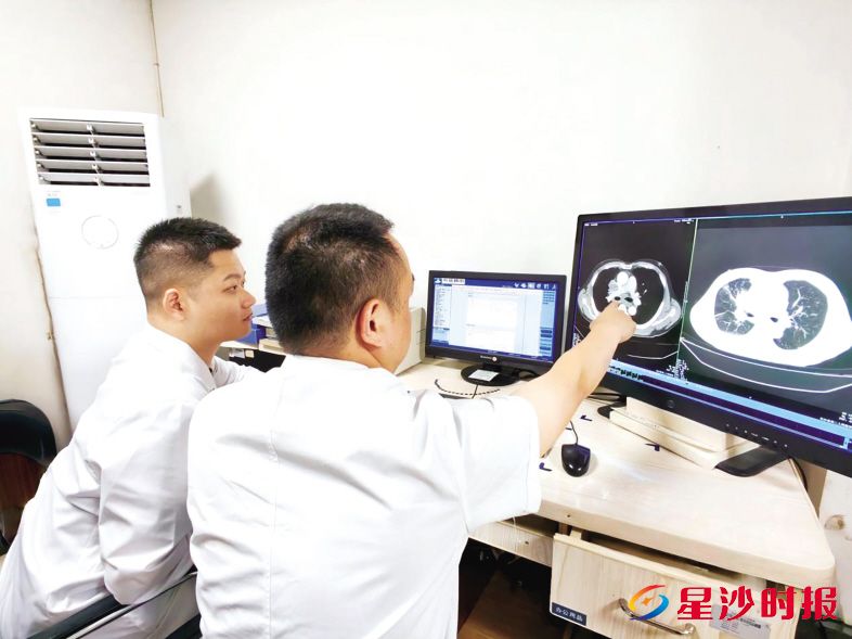 2026年开年至今,长沙县第二人民医院各医共体单位累计转诊近900人次,其中完成CT检查346例。宋彬彬 摄