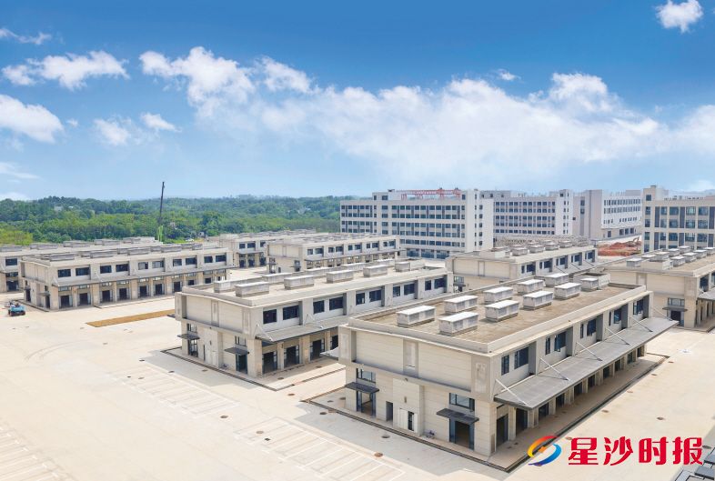 玉湖冷链(长沙)交易中心地块二已完成竣工验收。 柳峥 摄