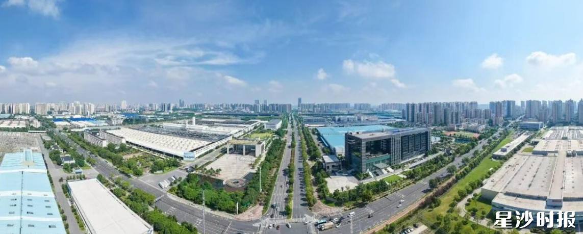 俯瞰长沙经开区。舒展 摄