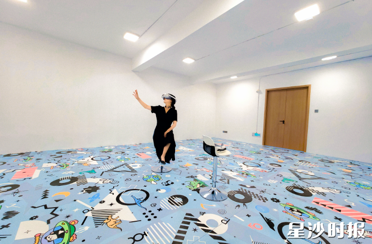 vr光影体验。 vr光影体验。